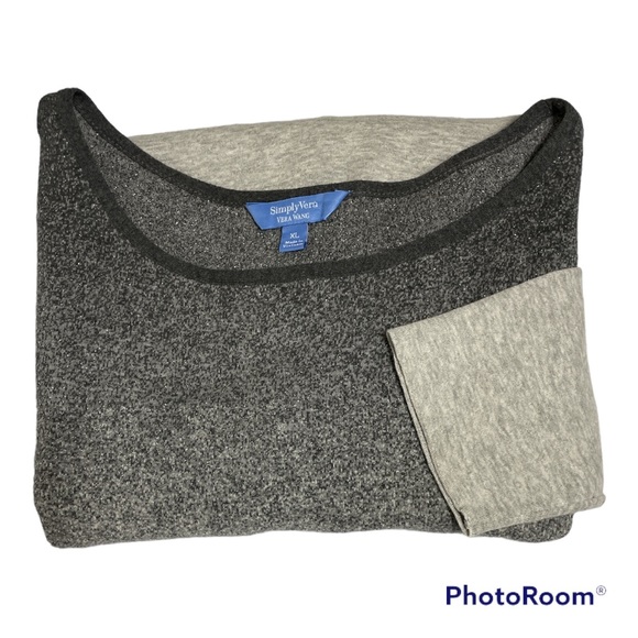 ❤️- 2 FOR $20--Simply Vera ---Vera Wang. Women's Ombre Top Size XL - Picture 6 of 8